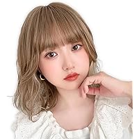 Amazon.co.jp: [ブライトララ] ウィッグ セミロング ミディアム